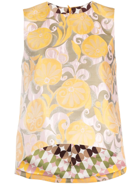 La Scapa Jacquard Top