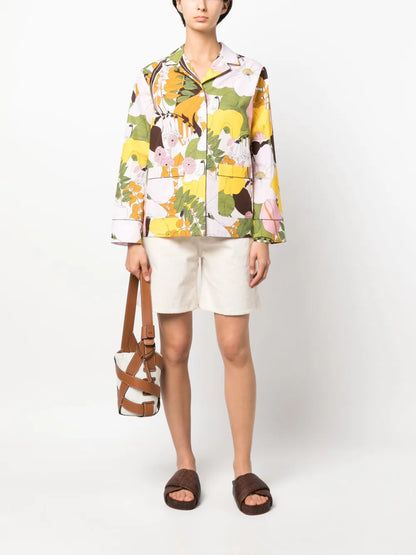 Hammock Floral-Print Cotton Shirt