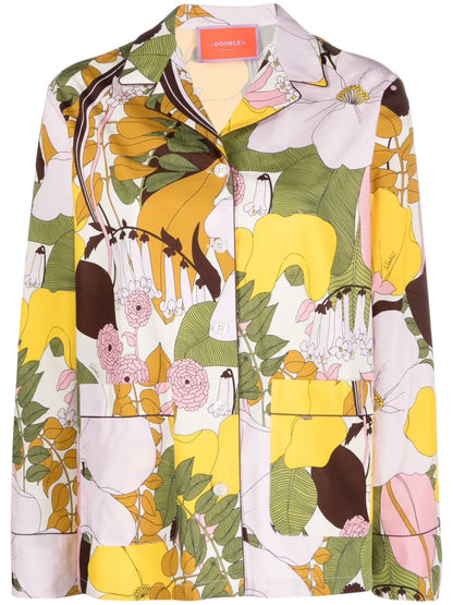 Hammock Floral-Print Cotton Shirt