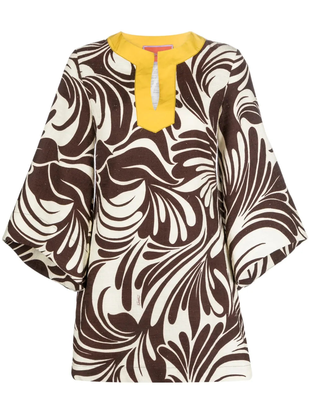 The Kaftan Mini Printed Dress