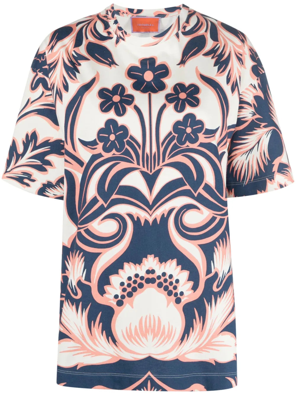 House Floral-Print T-Shirt