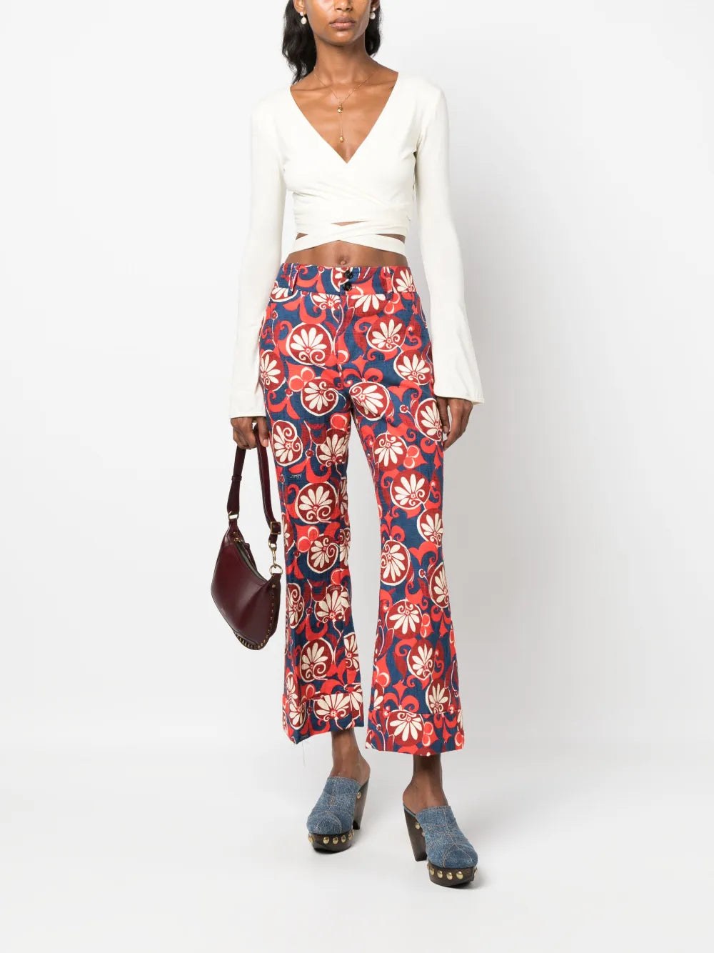 Hendrix Floral-Print Cotton Trousers
