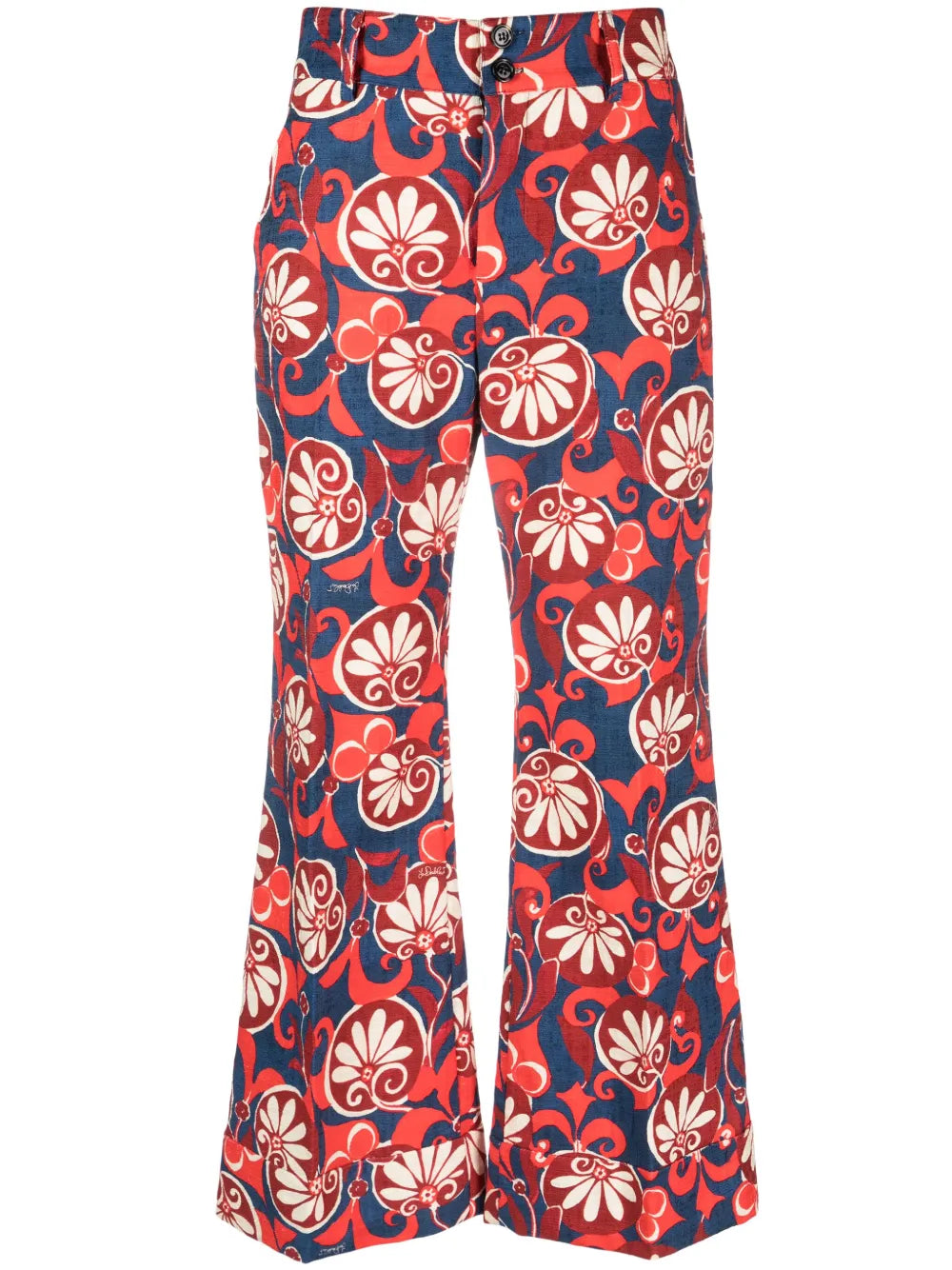 Hendrix Floral-Print Cotton Trousers