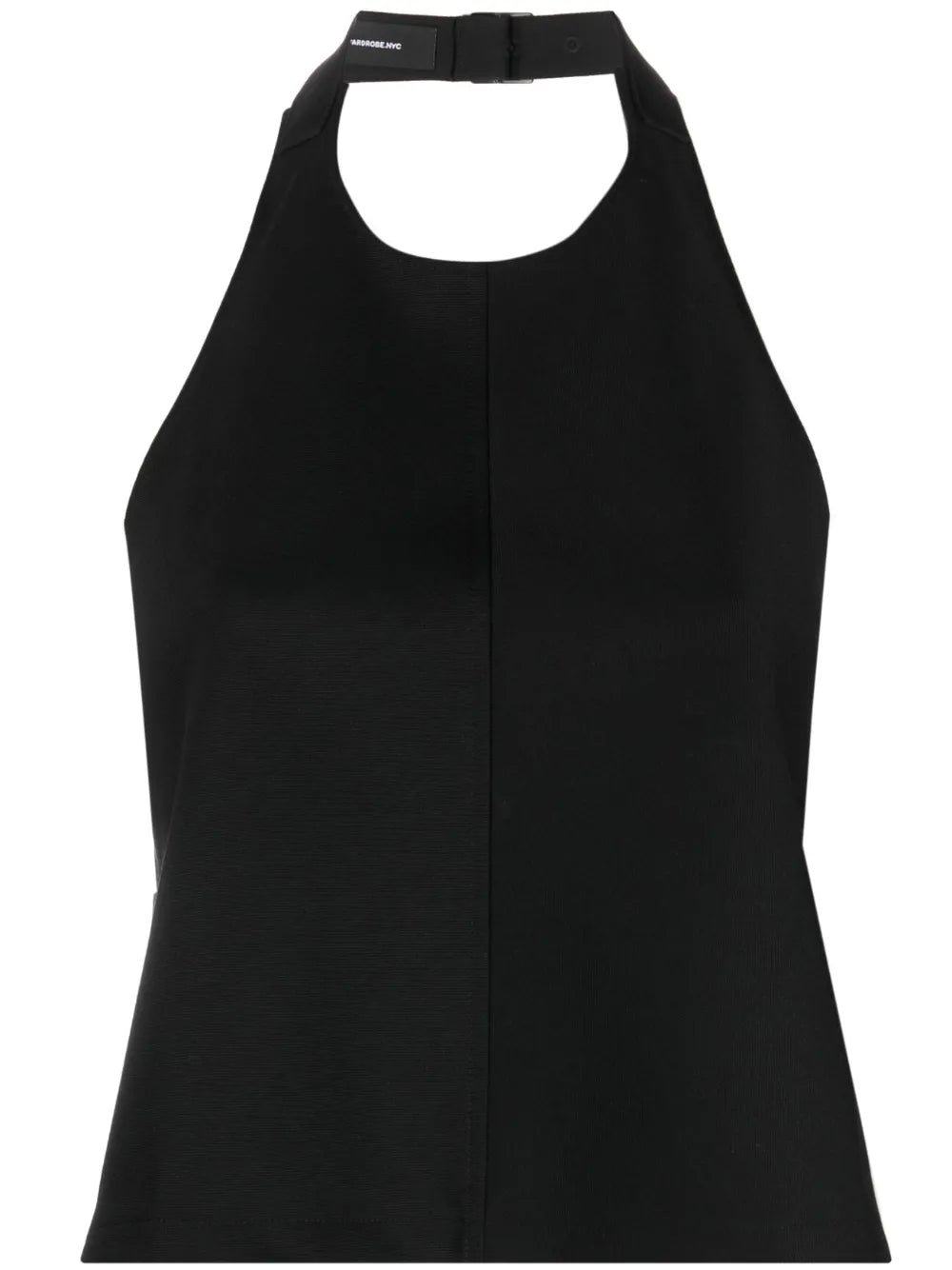 Halterneck Wool Top