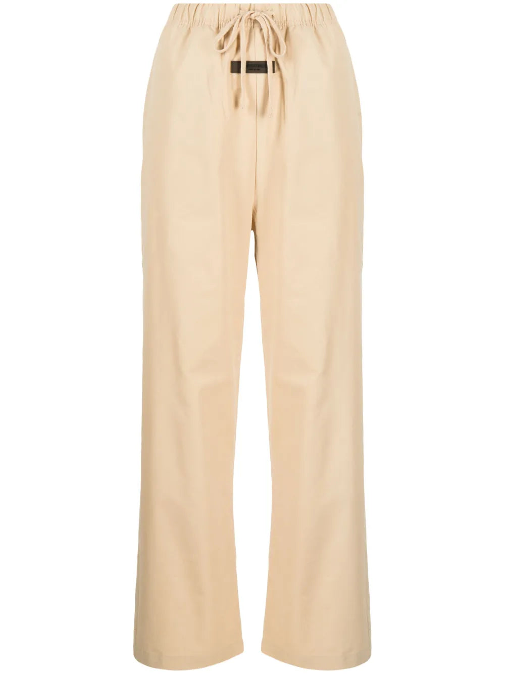 Logo-Patch Drawstring-Waistband Trousers