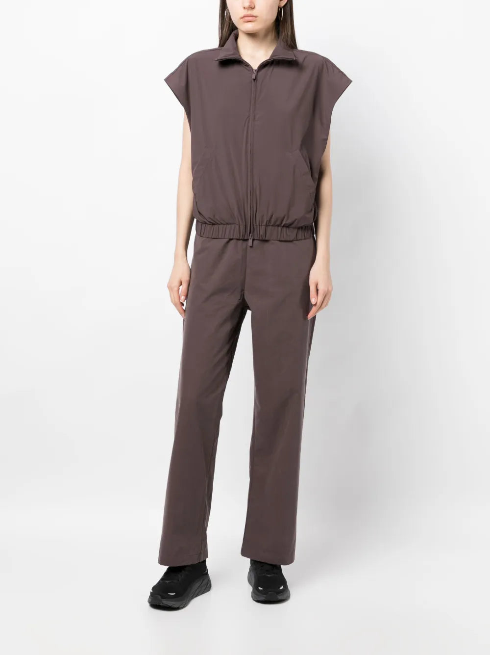 Logo-Patch Drawstring-Waist Trousers