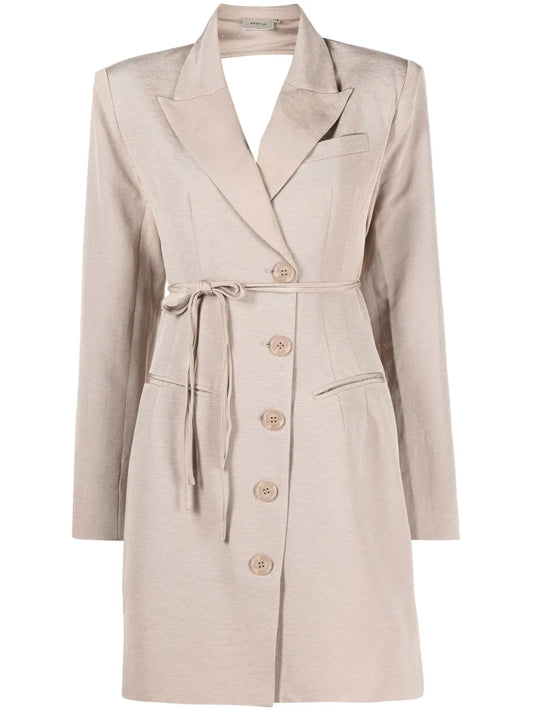 Cut-Out Blazer Dress