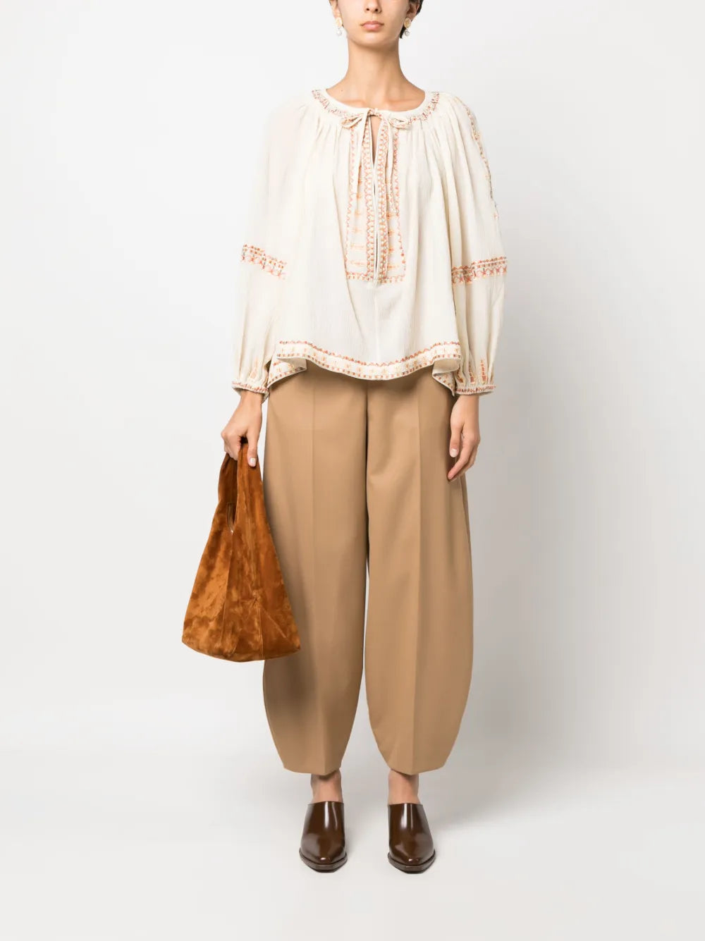 Clive Sequin-Embellished Blouse