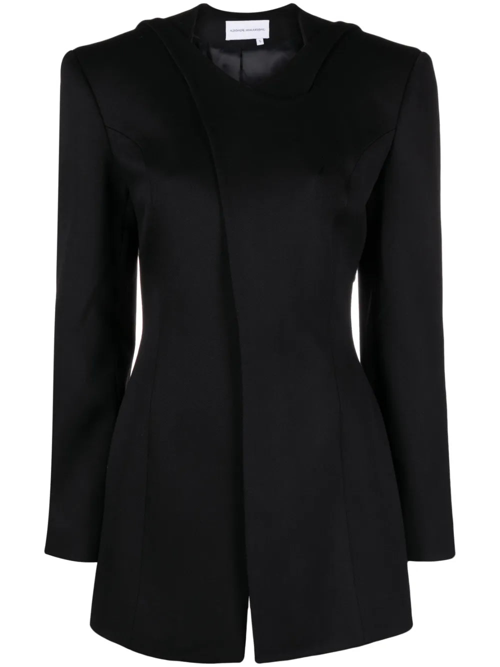 Wool Wrap Blazer