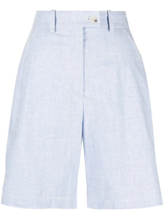 Tailored Linen Shorts