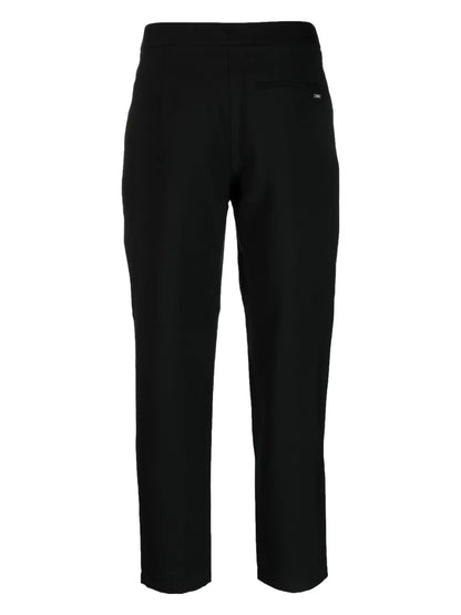 High-Waisted Cropped Trousers