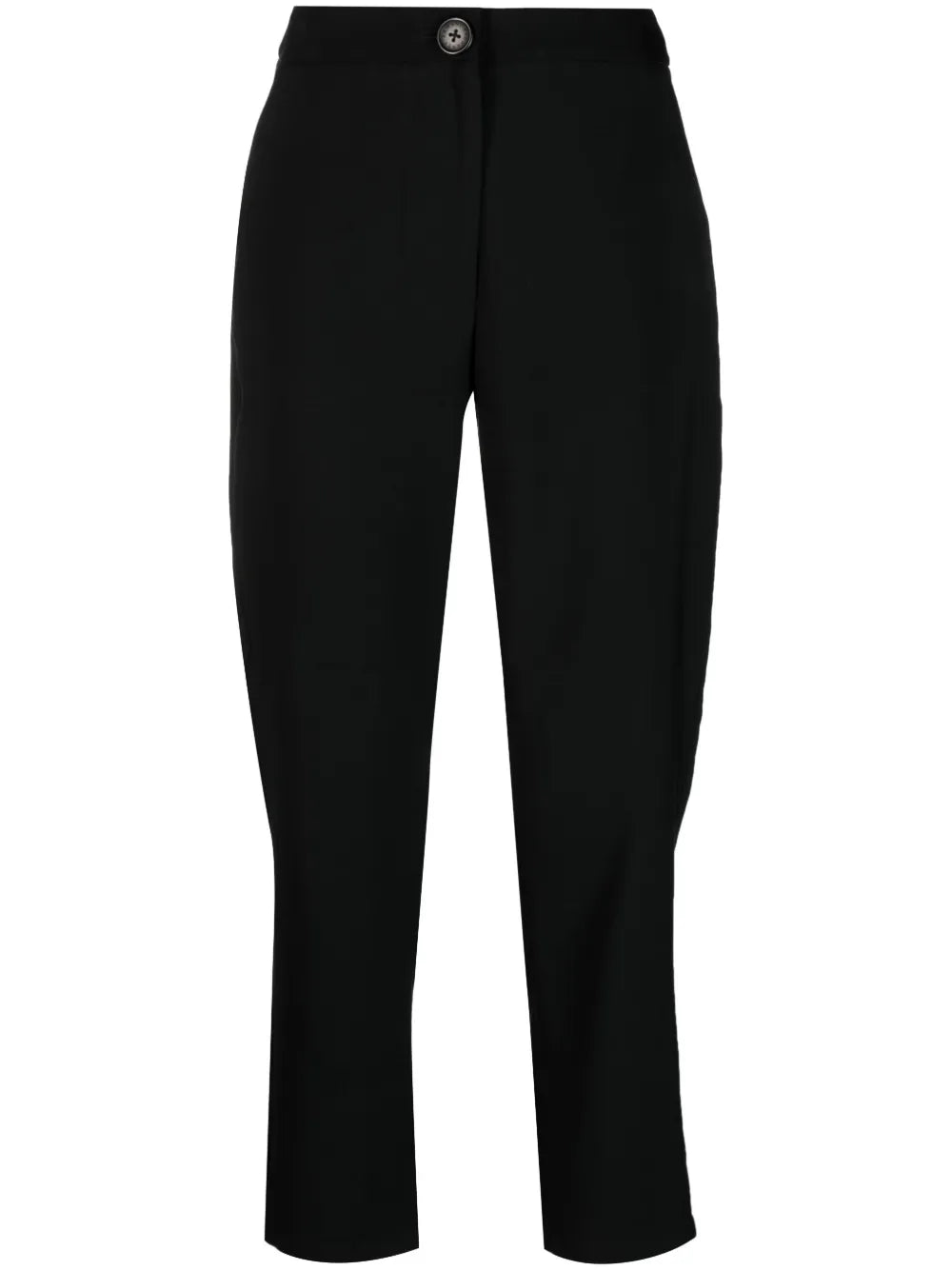 High-Waisted Cropped Trousers