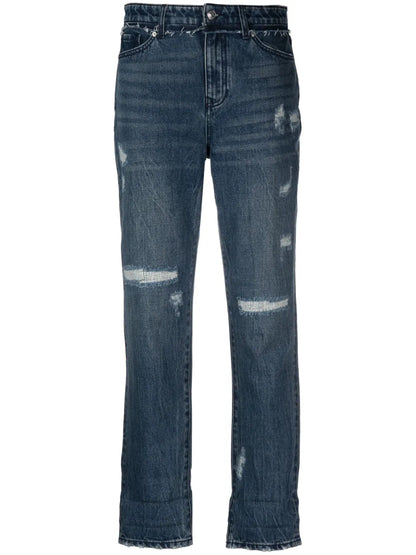J06 Mid-Rise Cropped Jeans
