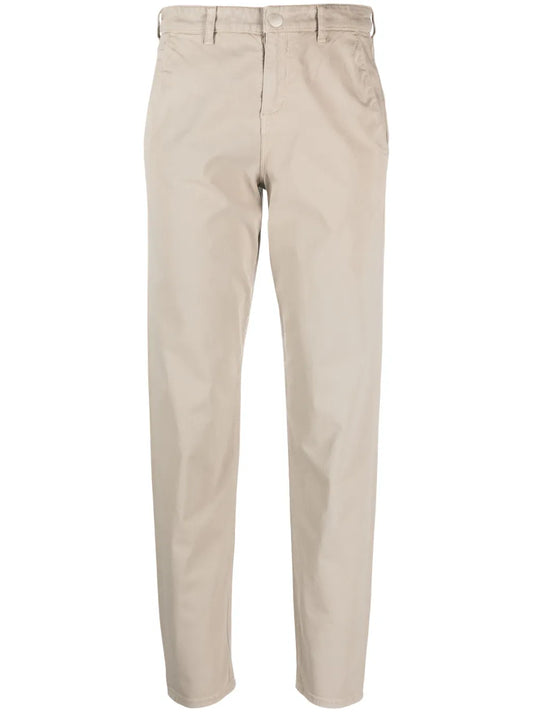 Logo-Print Straight-Leg Trousers