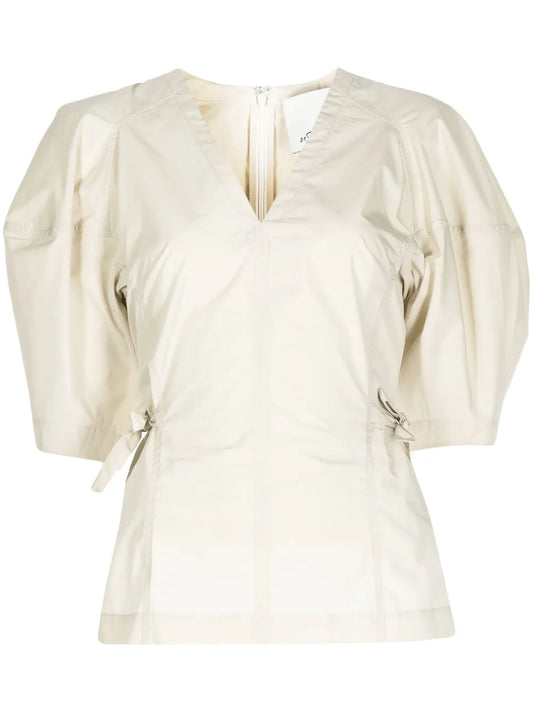 V-Neck Short-Sleeve Top