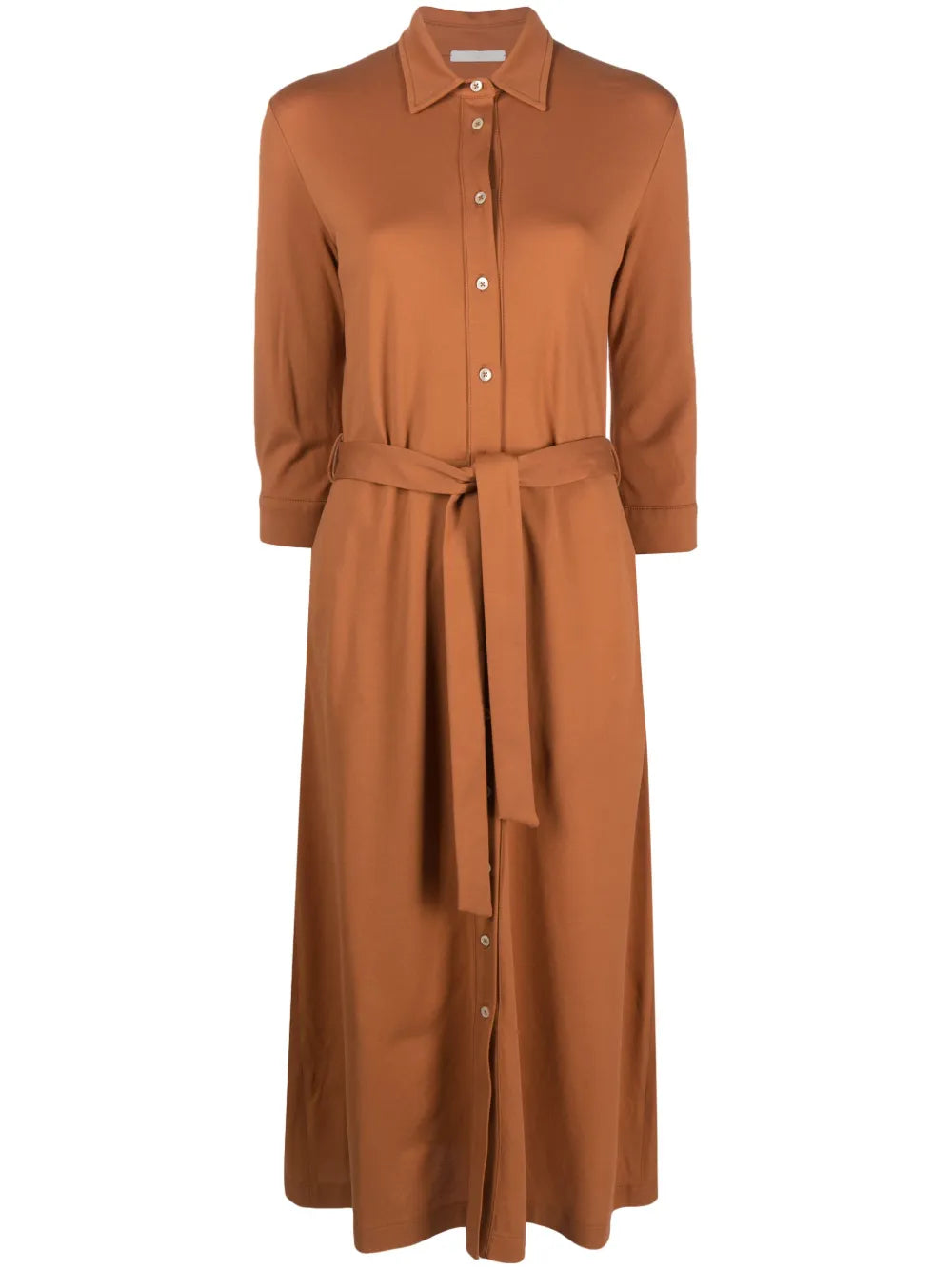 Long-Sleeve Midi Dress