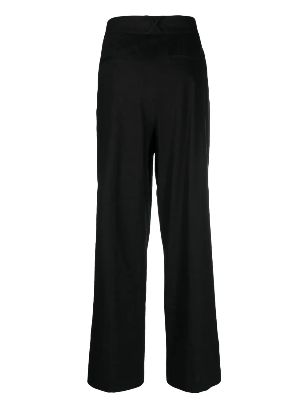 Straight-Leg Tailored Trousers