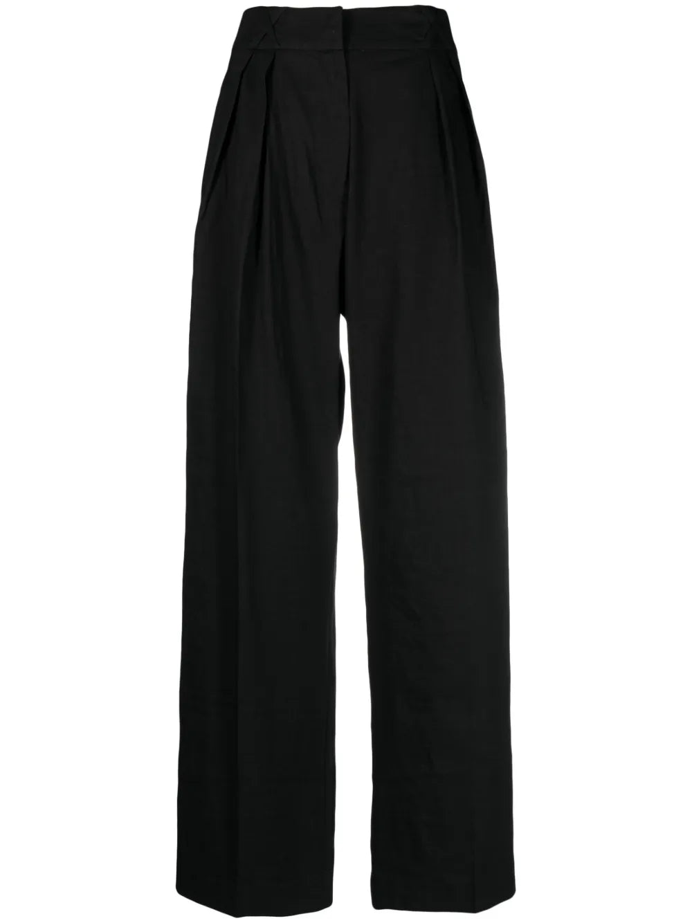 Straight-Leg Tailored Trousers