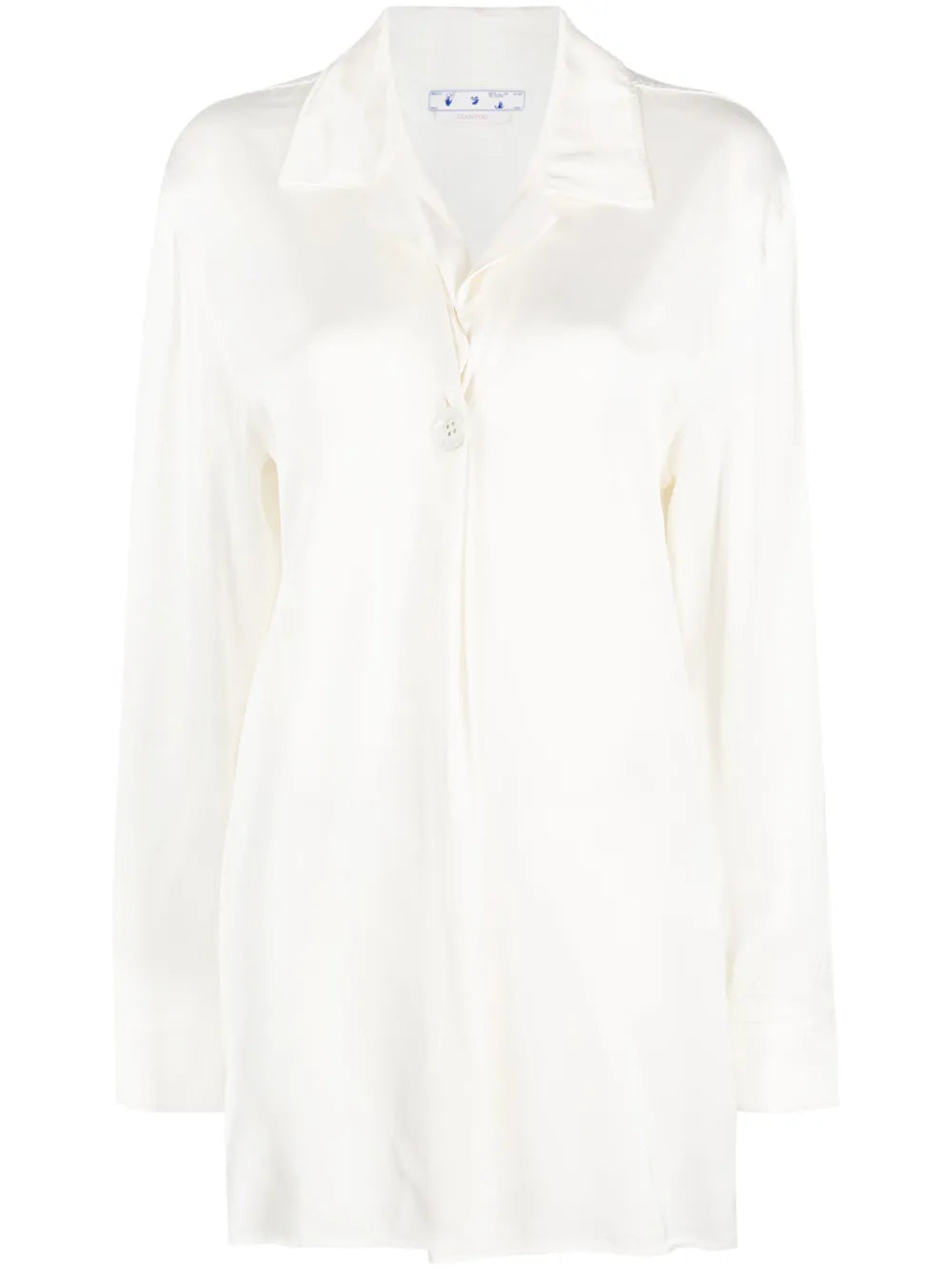 Satin Long-Sleeve Shirt