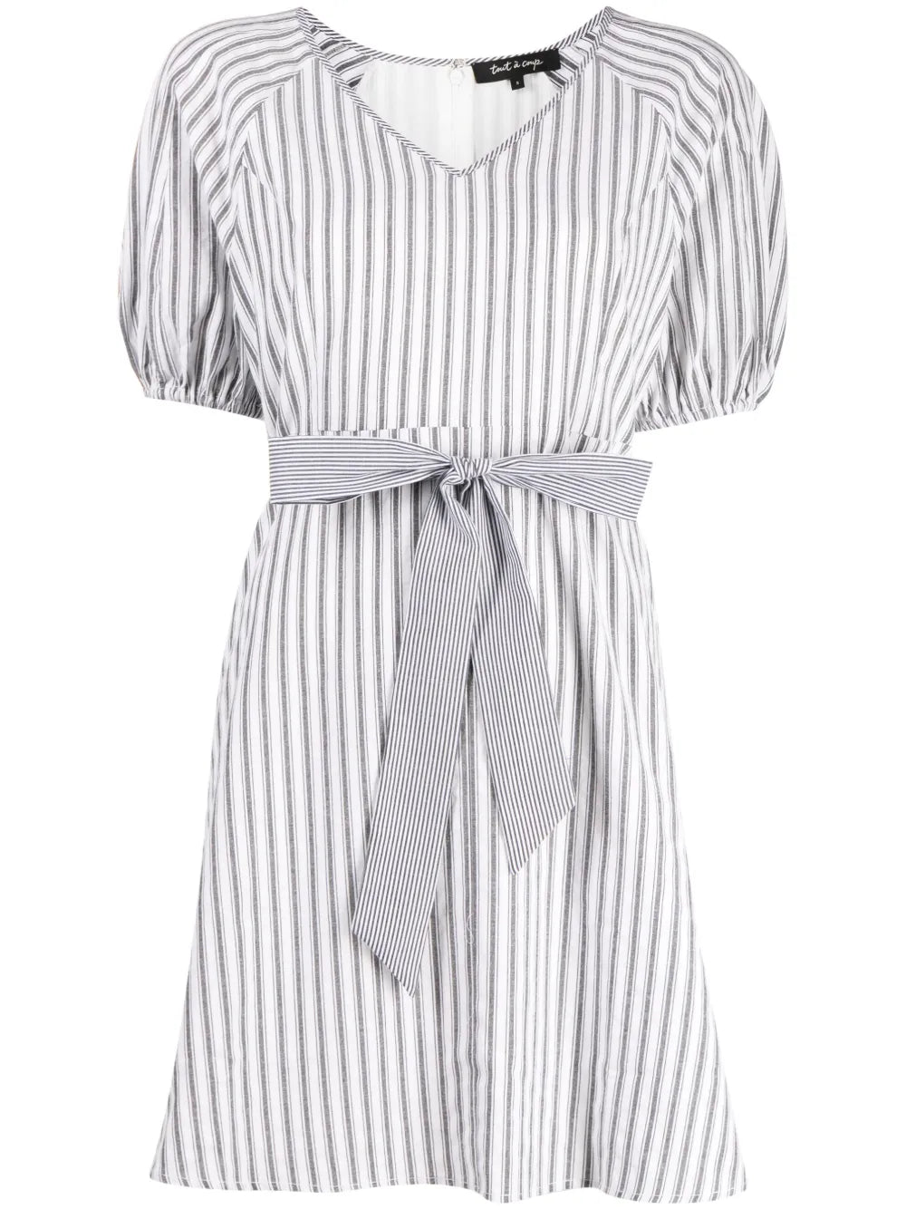 V-Neck Short-Sleeve Dress