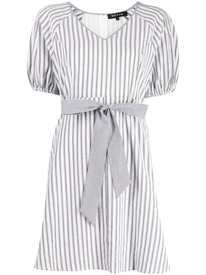 V-Neck Short-Sleeve Dress