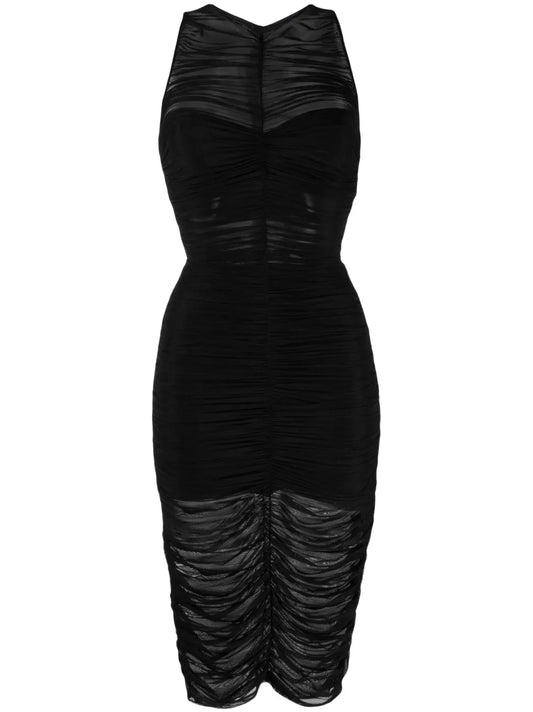 Ruched Midi Dress