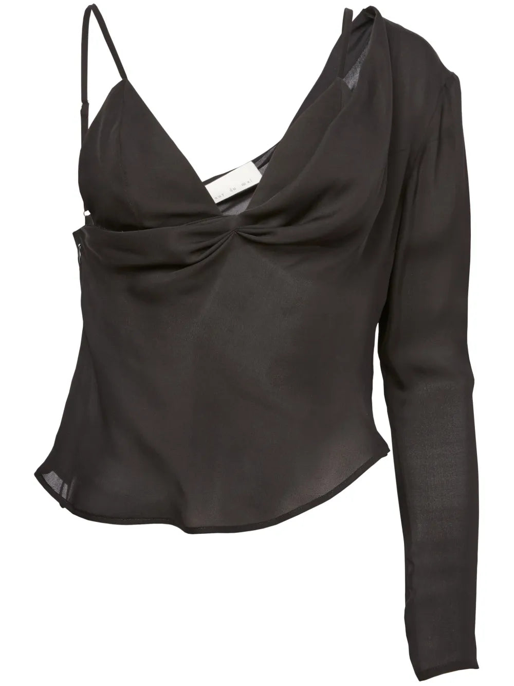 Georgette Triangle Top