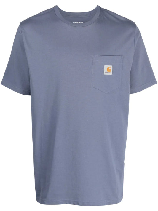 Logo-Patch Cotton T-Shirt