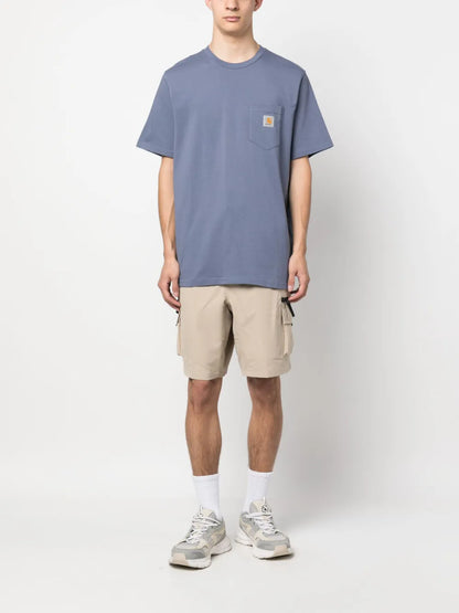 Logo-Patch Cotton T-Shirt