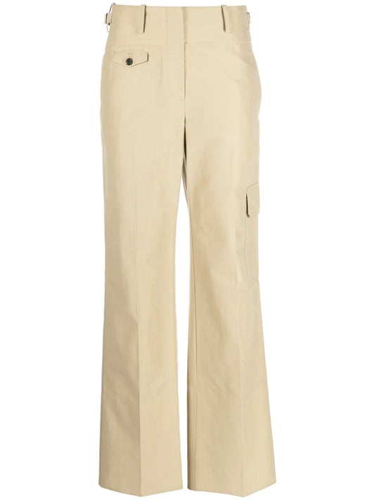 Straight-Leg Utility Trousers