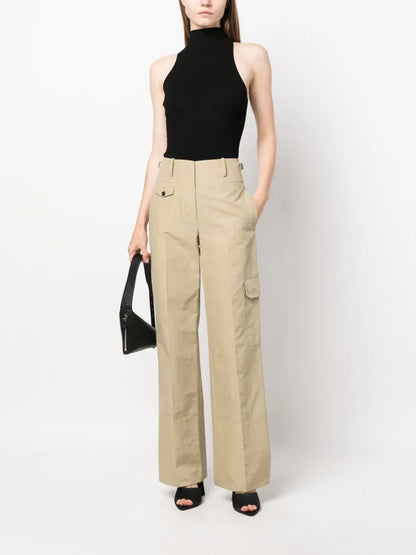Straight-Leg Utility Trousers