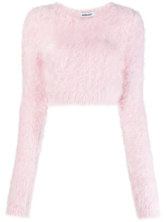 Knitted Cropped Sweater