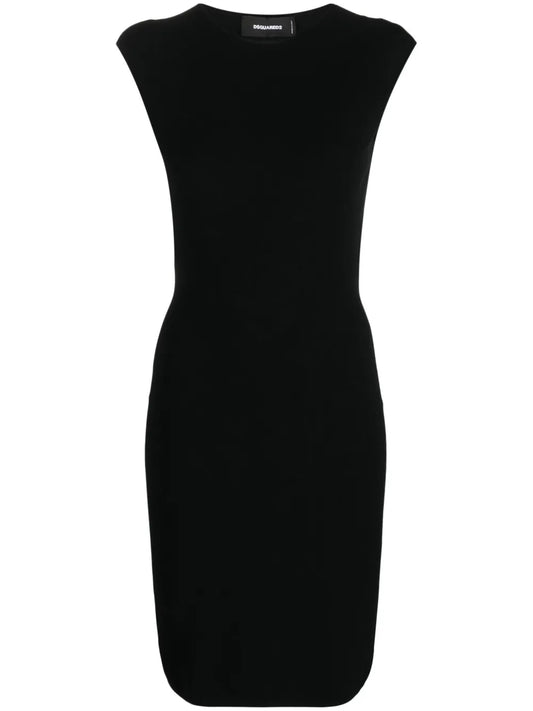 Open-Back Sleeveless Minidress