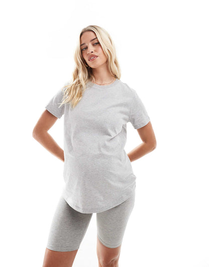 Maternity Ultimate T-Shirt With Crew Neck