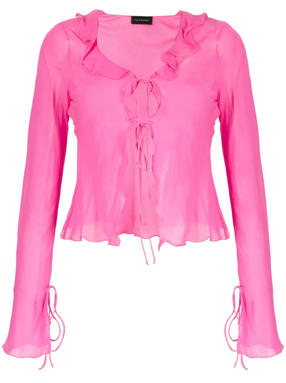 Ruffle-Detail Blouse