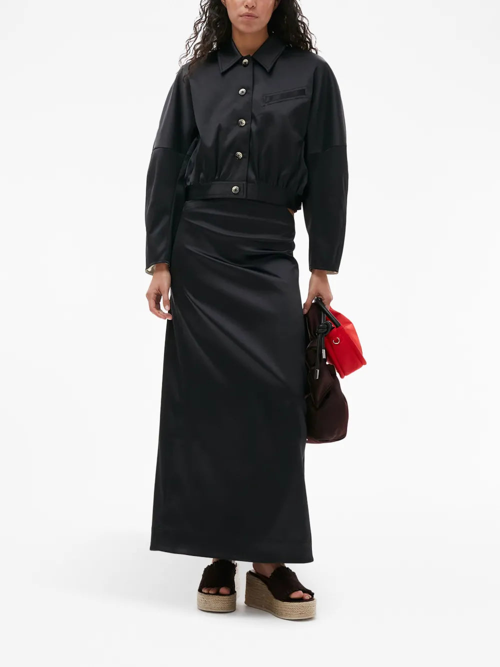 Long-Sleeve Bomber Jacket