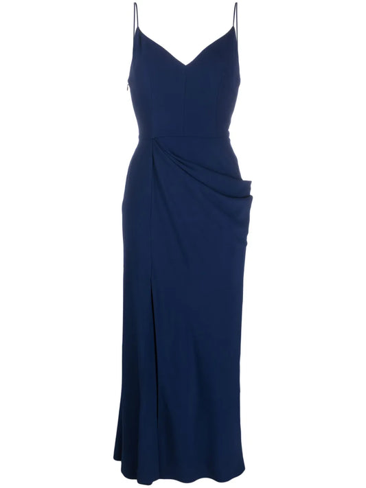 Draped Midi Dress