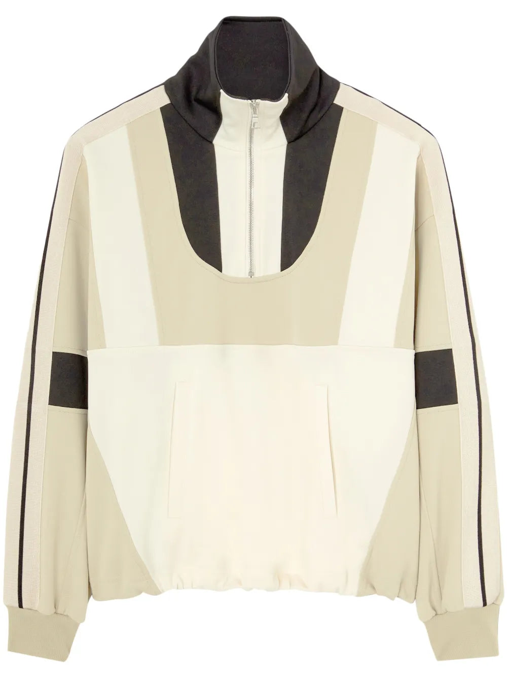 Panelled Half-Zip Jacket