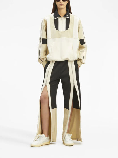 Panelled Half-Zip Jacket