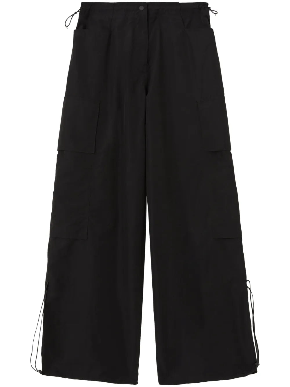High-Rise Parachute Trousers