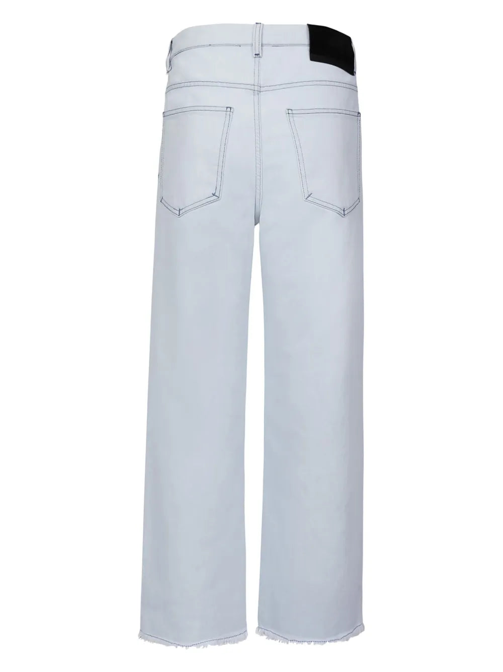 Straight-Leg Cropped Jeans
