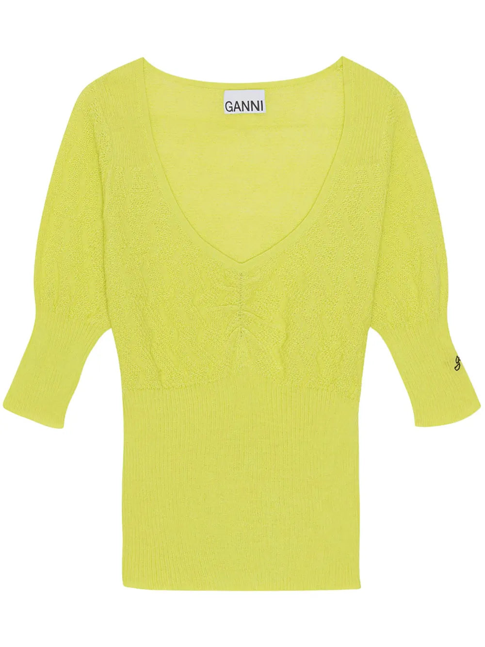 U-Neck Merino Wool Top