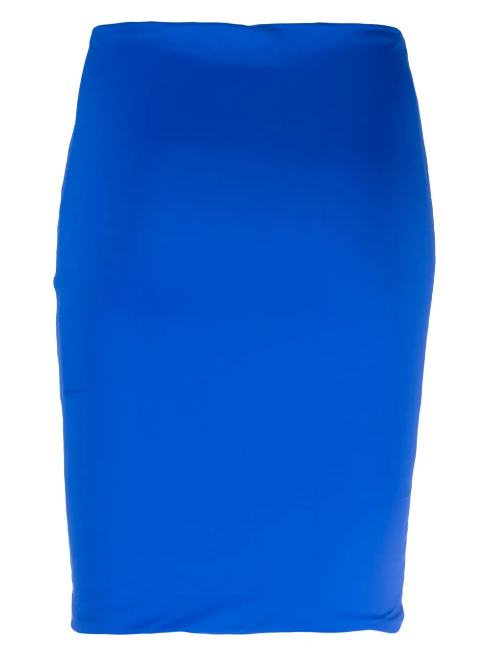 Raised-Logo Pencil Skirt
