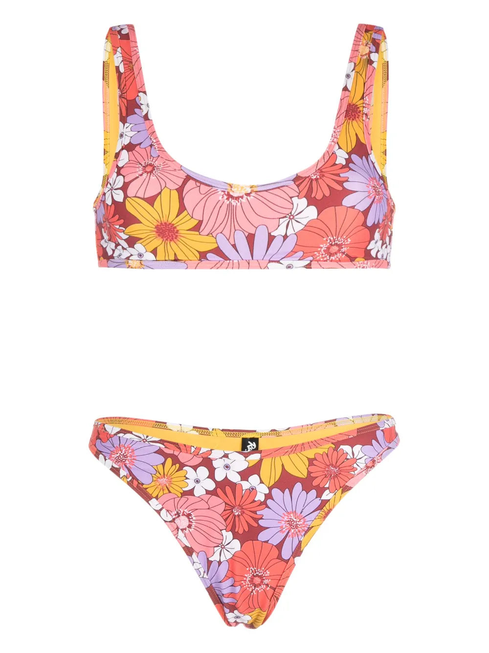 Coolio Floral-Print Bikini Set