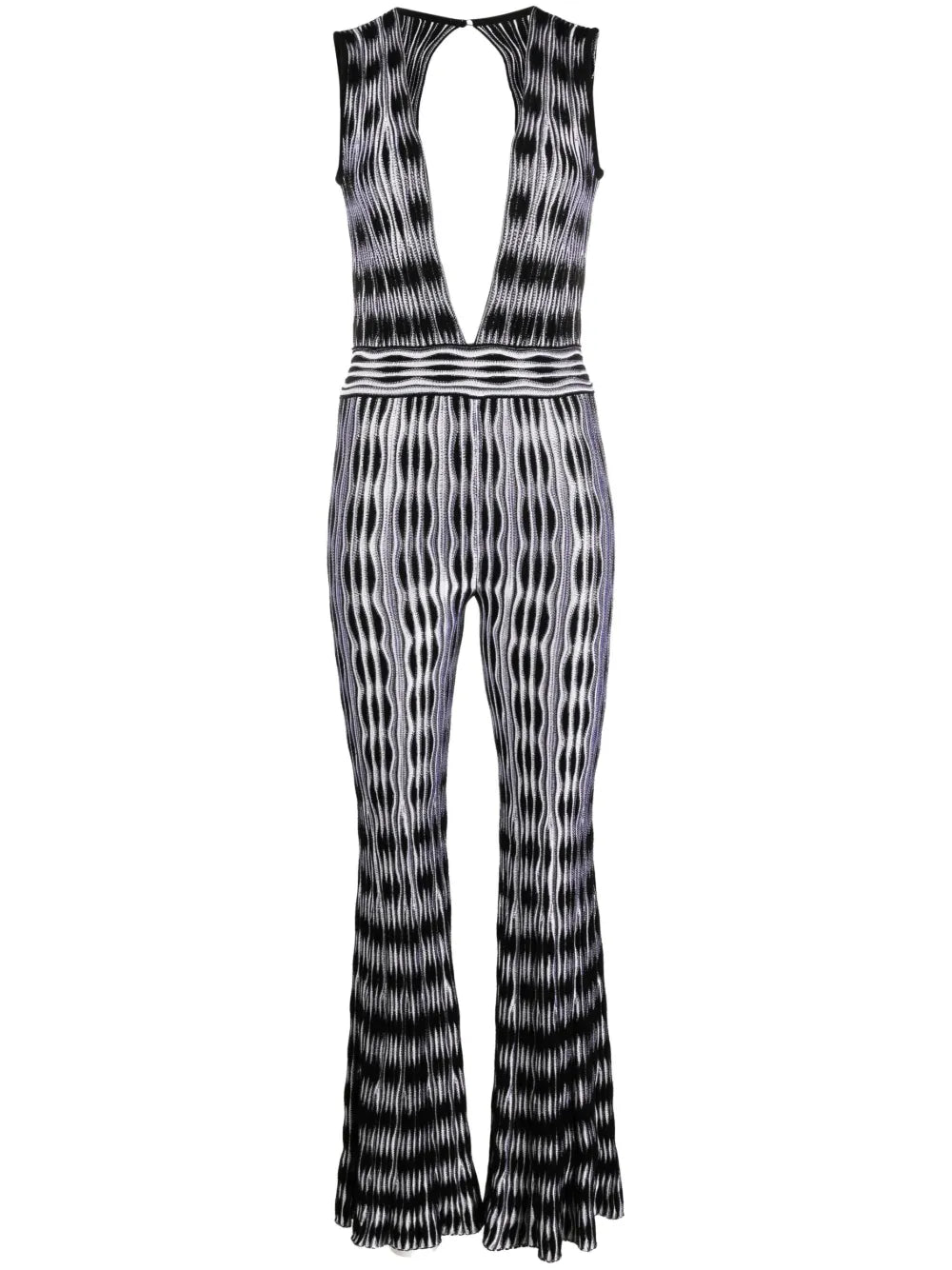 Delia Knitted Sleeveless Jumpsuit