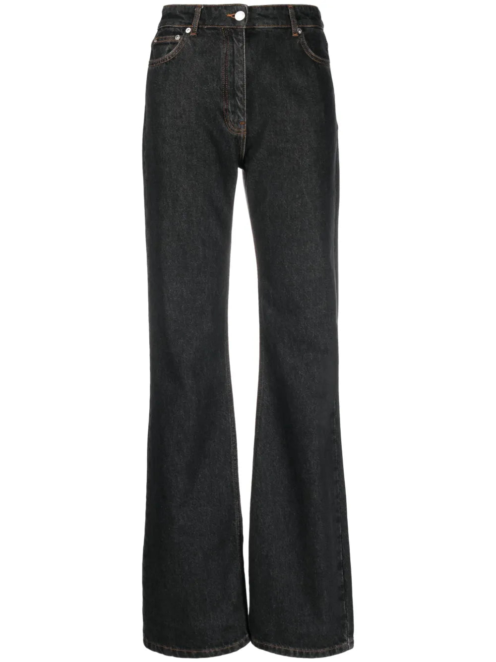 Mid-Rise Wide-Leg Jeans