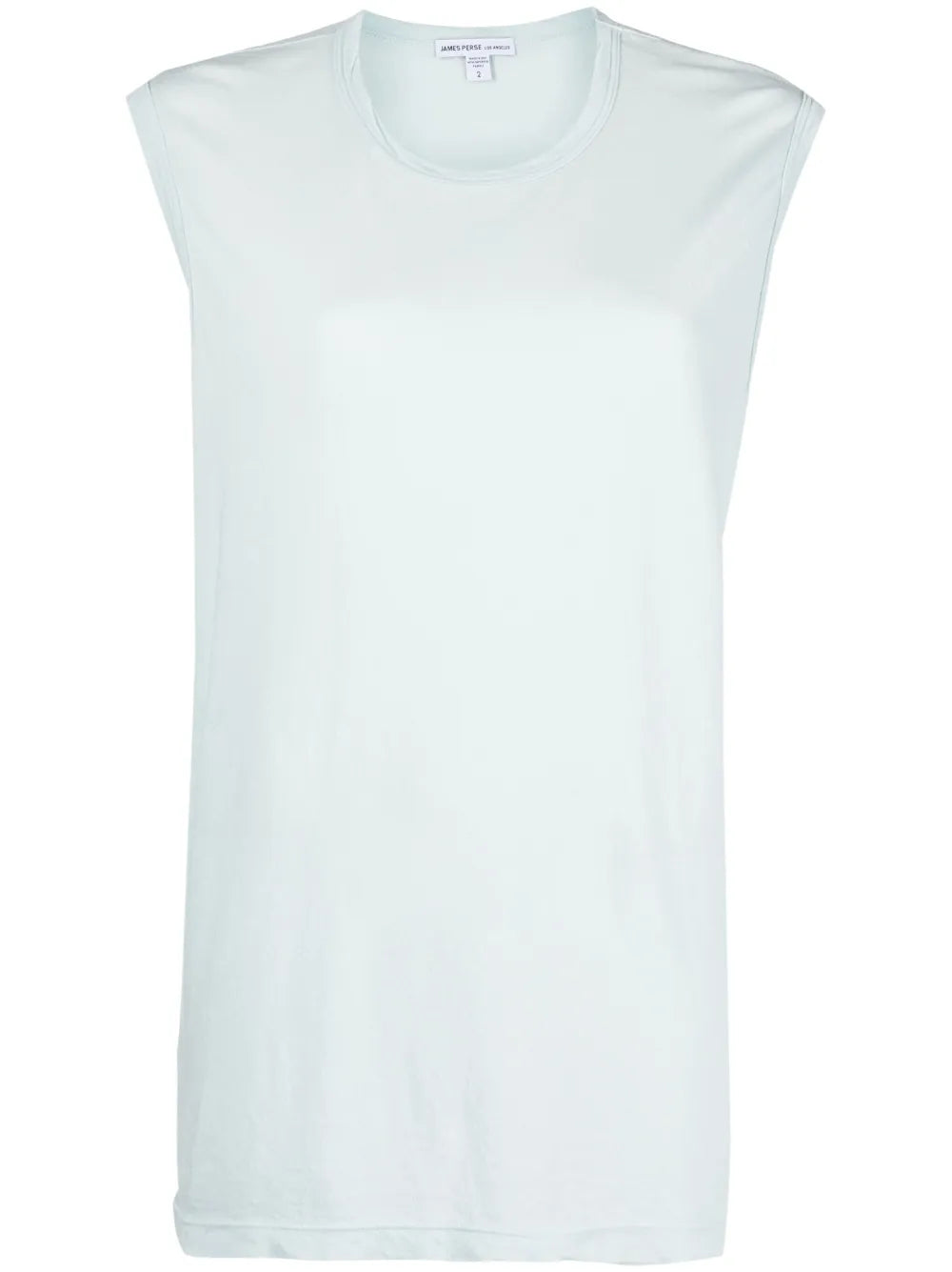 Round-Neck Cotton Tank Top
