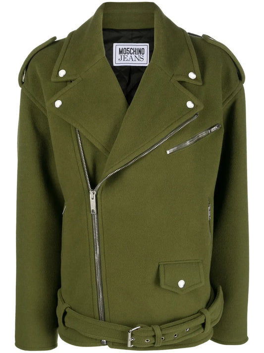 Notched-Lapels Military Jacket