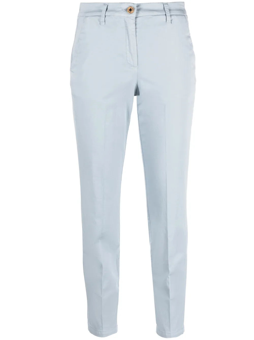Logo-Embroidered Cropped Trousers