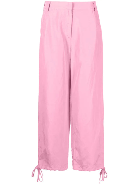 Drawstrings Parachute Trousers